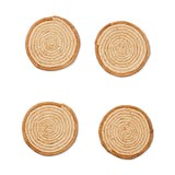 Soft Gold Ring Raffia Coasters