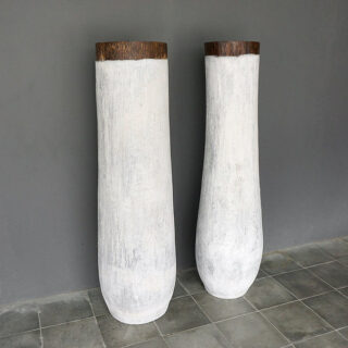 Palm Vase - Ducco Natural