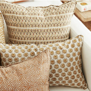 Lyon Saffron Pillow 14x22