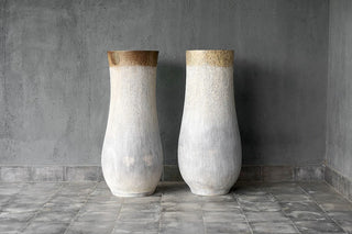 Palm Vase - Ducco Natural