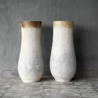 Palm Vase - Ducco Natural