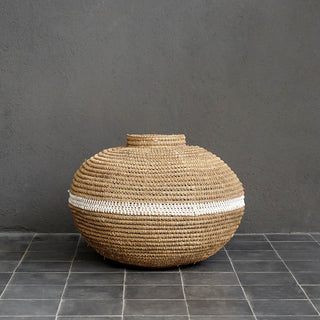 Nina Natural Woven Vase