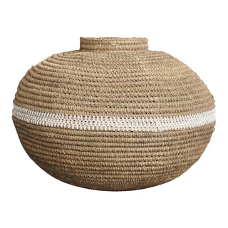 Nina Natural Woven Vase
