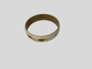 White Horn Bangle