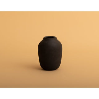 Petite Arrangement Vase in Matte Black