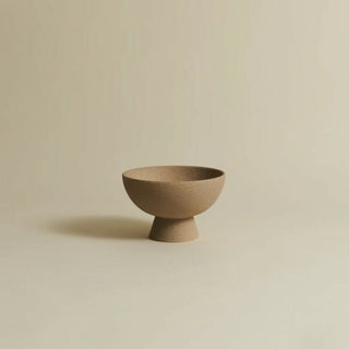 Bowl Vase - Natural Clay