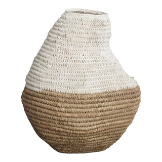 Luna Natural Woven Vase