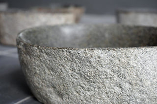 River Stone Bowls