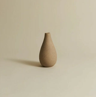 Pear Vase - Natural Clay